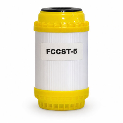 Změkčovací filtrační vložka FCCST5 5" – čelní pohled