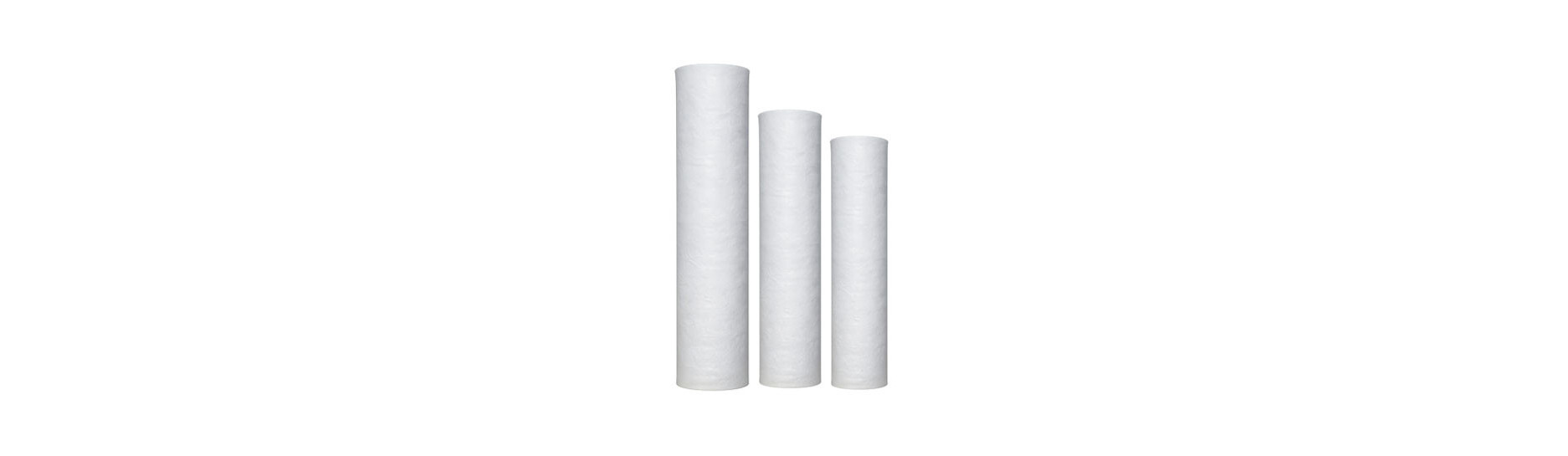 Mechanické filtrační vložky do vodních filtrů